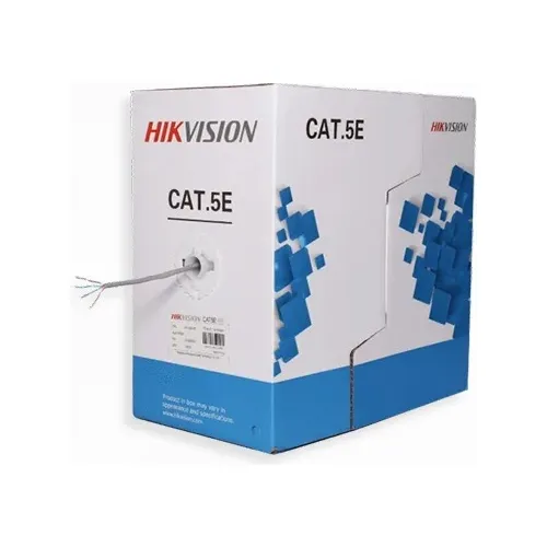 CABLE LAN HIKVISION 305M CAT5 100% INTER