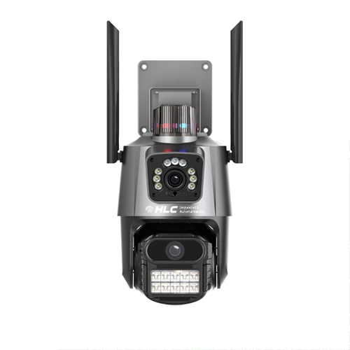 CAMARA WIFI 2 LENTE ALARMA P11 6MP